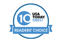 USA today best 10 awards logo